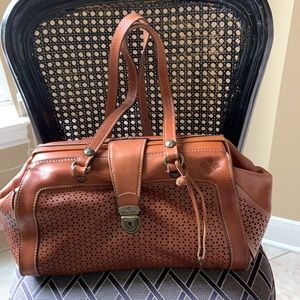 Patricia Nash Large Leather Satchel